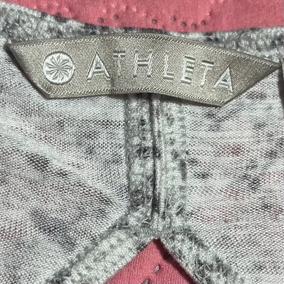 Athleta‎ Women's Breezy Printed Pullover Cutout Tank Top Size M - Picture 4 of 7